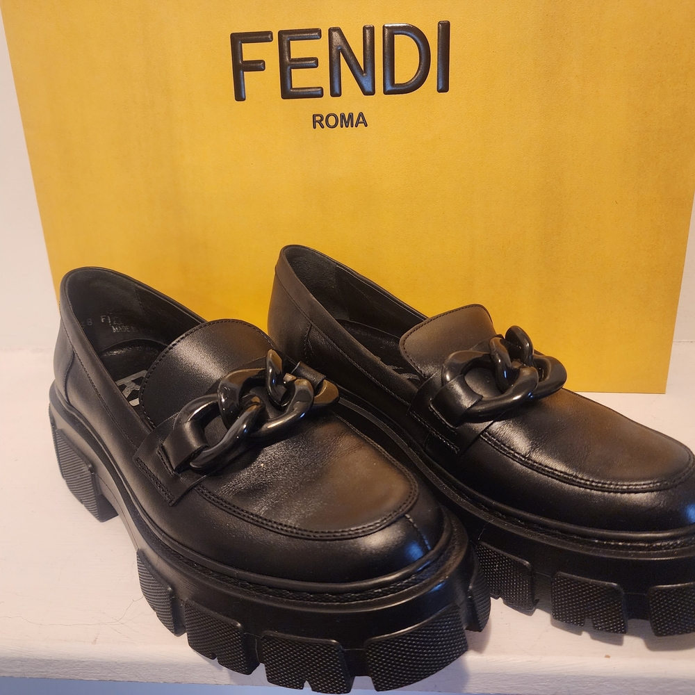 Chunky Leather Loafers